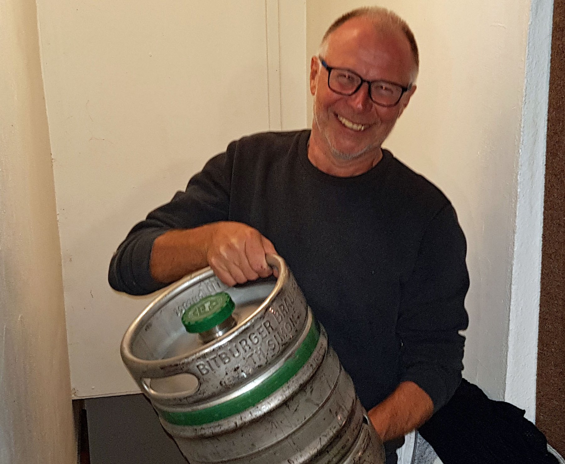 Nachschub aus dem Keller.