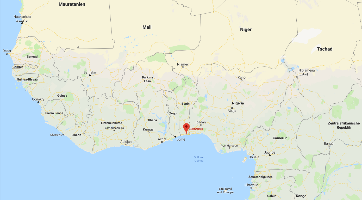 Cotonou in Benin.
